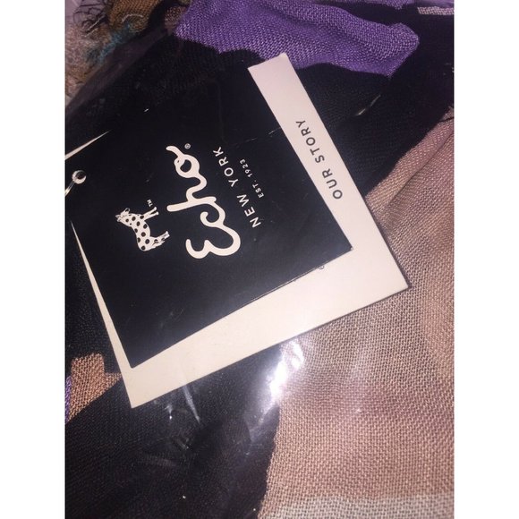 Echo Painted Plaid Wrap, Retail $48.00 - Picture 3 of 6